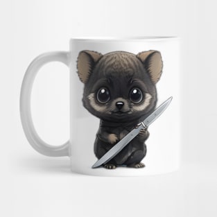 Animals with knives Mug